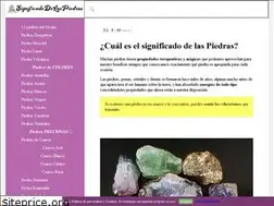 Sites similar to significadodelaspiedras.com