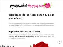 Sites similar to significadodelasrosas.com