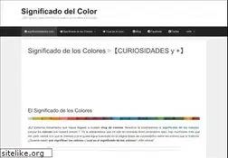 Sites similar to significadodelcolor.com