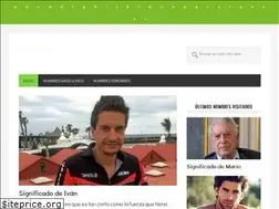 Sites similar to significadodelnombre.com