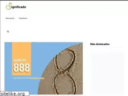 Sites similar to significadodelnumero.com