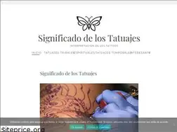 Sites similar to significadodelostatuajes.net