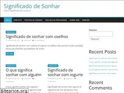 Sites similar to significadodesonhar.com.br
