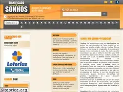 Sites similar to significadodesonhos.com