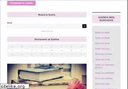 Sites similar to significadodetusueno.com