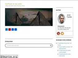 Sites similar to significadodomeusonho.com