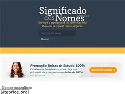 Sites similar to significadodosnomes.com.br