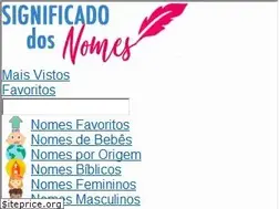 Sites similar to significadodosnomes.com