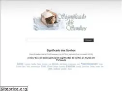 Sites similar to significadodossonhos.net