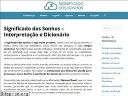 Sites similar to significadodossonhoss.com