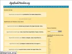 Sites similar to significadonombres.org