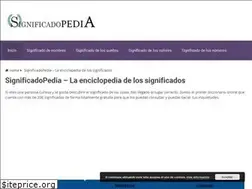 Sites similar to significadopedia.com