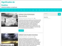 Sites similar to significadosdelossuenos.net