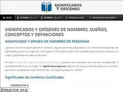 Sites similar to significadoyorigen.de