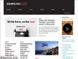 Sites similar to significancemagazine.org
