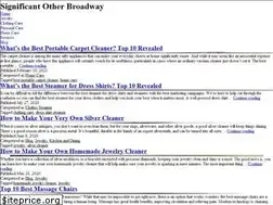 Sites similar to significantotherbroadway.com