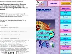 Sites similar to signification-des-prenoms.com