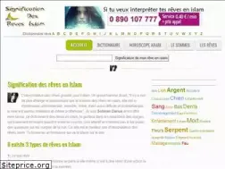 Sites similar to signification-reves-islam.fr