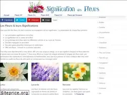 Sites similar to significationdesfleurs.com
