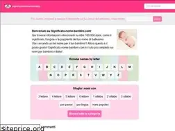 Sites similar to significato-nome-bambini.com