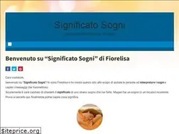 Sites similar to significatosogni.altervista.org