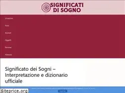 Sites similar to significatosogni.com