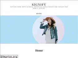 Sites similar to signify.ai