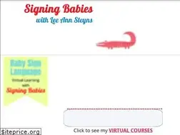 Sites similar to signingbabies.ca