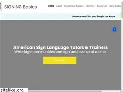 Sites similar to signingbasics.com