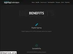 Sites similar to signingextension.nextsense.com