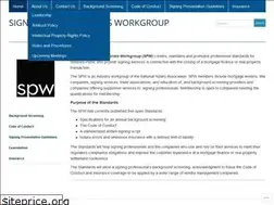 Sites similar to signingprofessionalsworkgroup.org