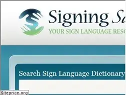 Sites similar to signingsavvy.com