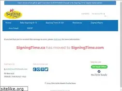 Sites similar to signingtime.ca
