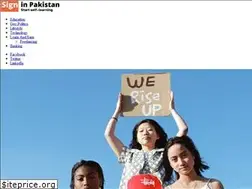 Sites similar to signinpakistan.com