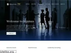 Sites similar to signium.com