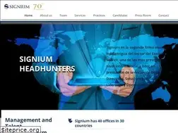 Sites similar to signium.es