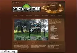 Sites similar to signlanguageinc.com
