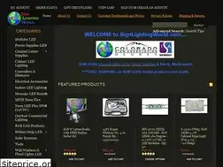 Sites similar to signlightingworld.com