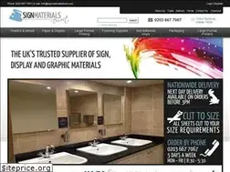 Sites similar to signmaterialsdirect.com