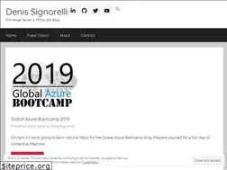 Sites similar to signorellidenis.com