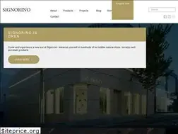 Sites similar to signorino.com.au