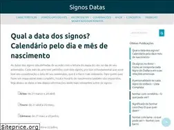 Sites similar to signosdatas.com.br