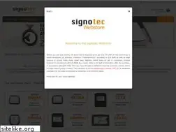 Sites similar to signotec-shop.com