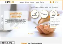 Sites similar to signotec.com