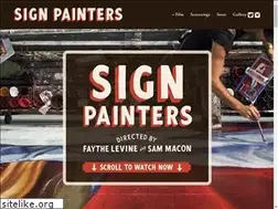 Sites similar to signpaintersfilm.com