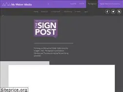 Sites similar to signpost.mywebermedia.com