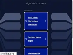 Sites similar to signpostbros.com