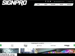 Sites similar to signpro.com.au