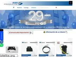 Sites similar to signproducts.com.co