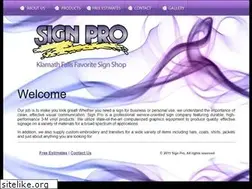 Sites similar to signproklamathfalls.com